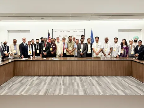 Indian legislators who attended NCSL Summit 2024 in Boston as part of the NLC Bharat initiative