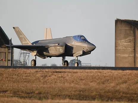 A Royal Australian Air Force F-35A Lightning II aircraft during excercise Talisman Sabre 2025. (Photo: Pacific Air Forces)