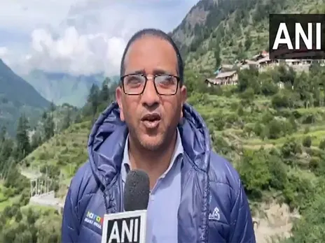 Uttarkashi DM Prashant Arya (Photo/ANI)