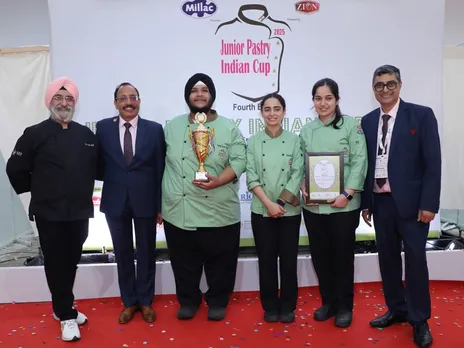 "Team APCA Gurgaon wins 4th Junior Pastry Cup, organized by Hammer Management, presented by MILLAC (imported by EuroFoods), and powered by ZION International Food Ingredients Pvt. Ltd."