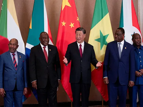 Chinese President Xi Jinping and South African President Cyril Ramaphosa attend the China-Africa Leaders' Roundtable Dialogue at BRICS Summit in South Africa (File Photo/ Reuters)