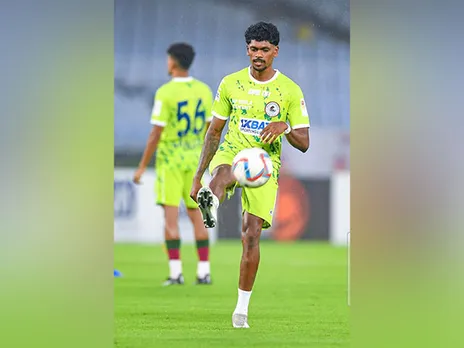 Mohun Bagan player training. (Photo- Durand Cup/AIFF)