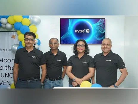 Kytes founding team unveiling the Kytes AI logo