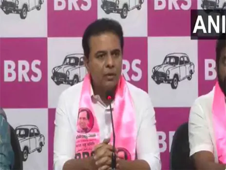 BRS Leader KT Rama Rao (File Photo/ANI)