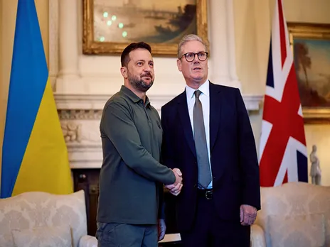 Ukraine President Zelenskyy and UK PM Starmer (File Photo/ Reuters)