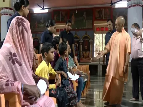 Uttar Pradesh Chief Minister Yogi Adityanath (Photo/ANI)