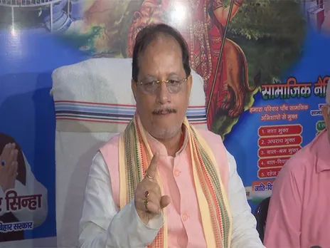 Bihar Deputy CM Vijay Kumar Sinha (Photo/ANI)