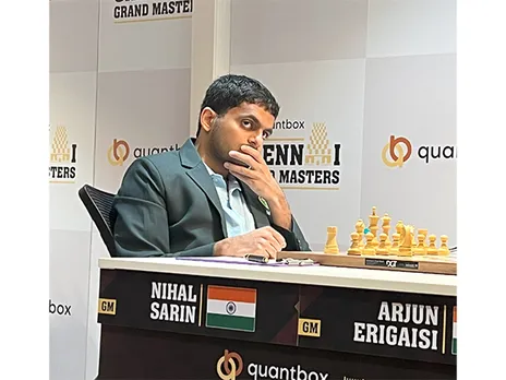 Nihal Sarin. (Photo: Chennai Grand Masters)