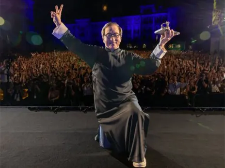 Jackie Chan at Locarno Film festival (Photo: Instagram/@filmfestlocarno)