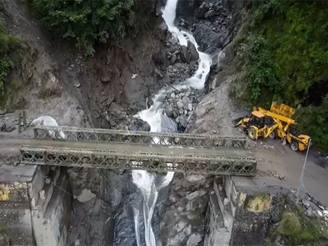 Bailey Bridge at Limchigad (Photo/X@pushkardhami)