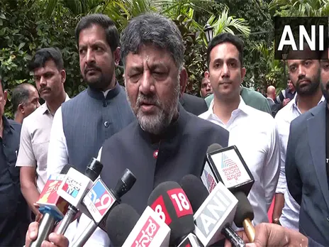 Karnataka Deputy Chief Minister DK Shivakumar (Photo/ANI)