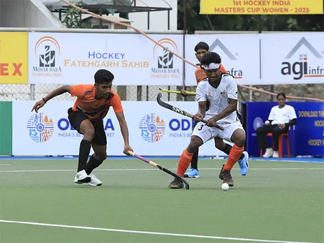Players in action during the tournament (Photo: Hockey India)