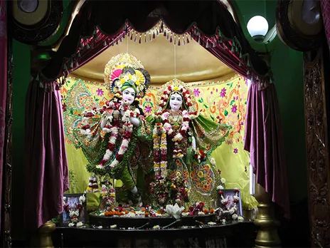 Visual from a Krishna temple (File Photo/ANI)