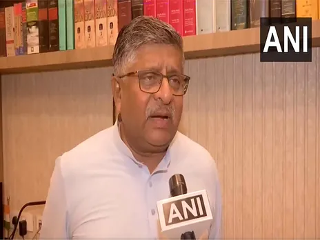 BJP MP Ravi Shankar Prasad (Photo/ANI)