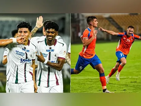 Mohun Bagan Super Giant and FC Goa players (Photo: ISL)