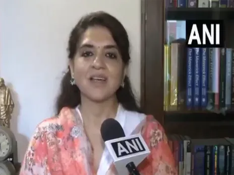 Shiv Sena leader Shaina NC (Photo/ANI)