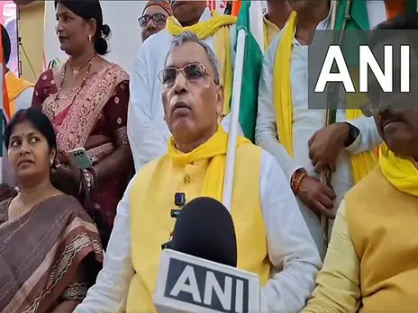Uttar Pradesh Minister OP Rajbhar (Photo: ANI)