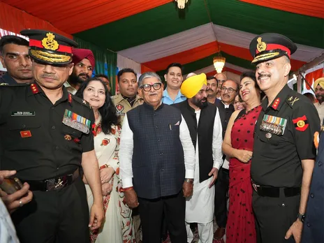 Punjab Governor Kataria at ‘At home’ reception at Punjab Raj Bhavan (Photo/ANI)