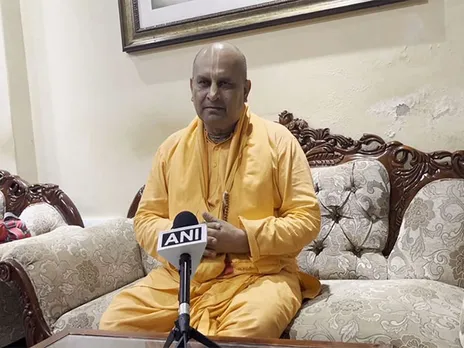 Charu Chandra Das Brahmachari, General Secretary of ISKCON Bangladesh (Photo/ANI)
