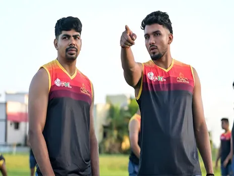 Tamil Thalaivas captain Pawan Sehrawat (L) (Photo: PKL)