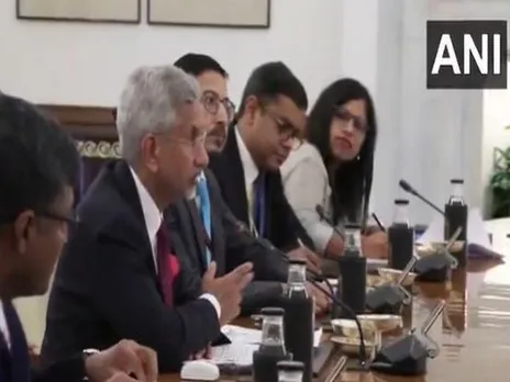 EAM S. Jaishankar addresses the meeting with Republic of Korea Foreign Minister Cho Hyun in New Delhi, highlighting efforts to strengthen bilateral ties and expressing gratitude for RoK’s condemnation of the Pahalgam attack (Photo/ANI)
