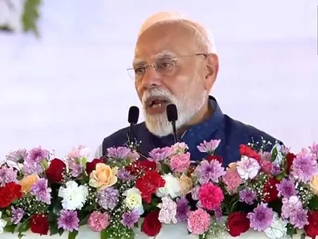 PM Modi inaugurates two major National Highway projects in Delhi (Photo/ ANI)