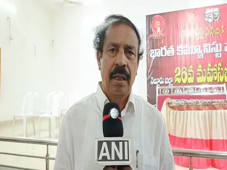 CPI leader Ramakrishna. (Photo/ANI)