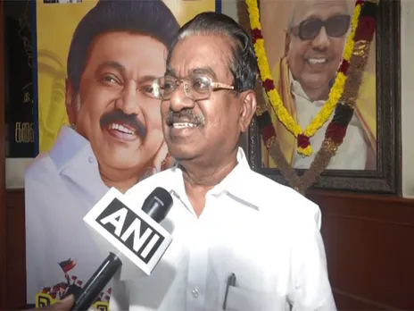 Dravida Munnetra Kazhagam (DMK) leader TKS Elangovan (Photo/ANI)