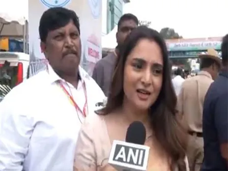 Actor Ramya (Image source: ANI)