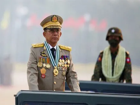 Myanmar's junta chief Senior General Min Aung Hlaing (File Photo/Reuters)