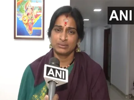 BJP leader Madhavi Latha (Photo: ANI)
