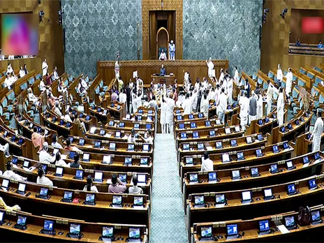 Visual of the Lok Sabha (Photo/ANI)