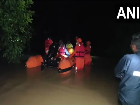 NDRF and locals conduct operation in Desai Creek. (Photo/ANI)