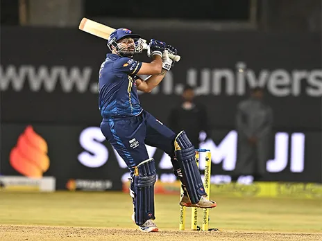 Bengaluru Blasters batter Naveen MG (P)