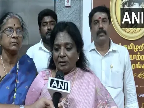 Former Telangana Governor and BJP leader Tamilisai Soundararajan (Photo/ANI)