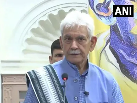 Jammu and Kashmir LG Manoj Sinha (Photo: ANI)
