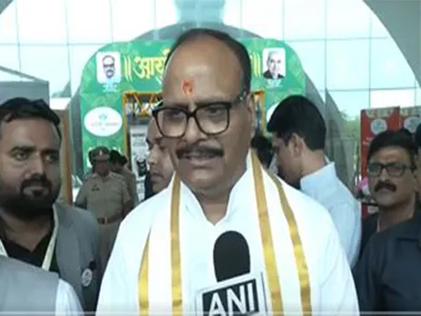 Uttar Pradesh Deputy Chief Minister Brajesh Pathak (Photo/ANI)