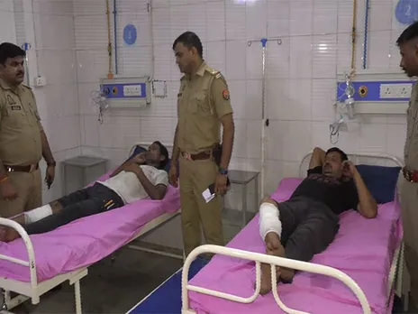 Accused under treatment after encounter (Photo/ANI)