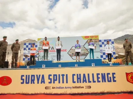 The athletes (Photo: Press Information Bureau (Defence Wing))