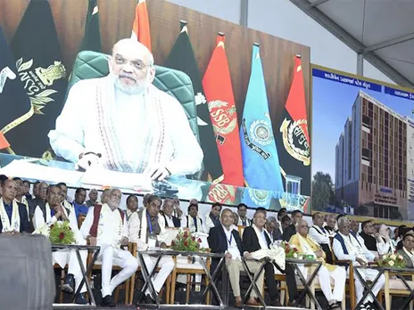 Gujarat CM, Amit Shah, inaugurate Sardardham Phase-2 (Photo/Gujarat CMO)