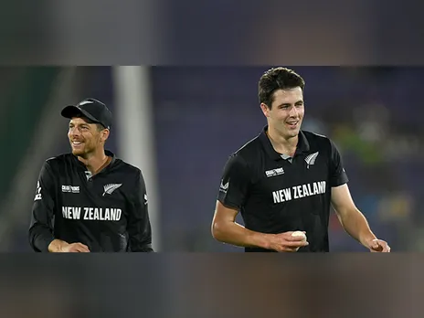 Mitchell Santner and Will O'Rourke (Photo: ICC)