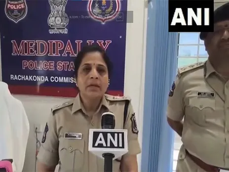 PV Padmaja DCP Malkajgiri (Photo/ANI)