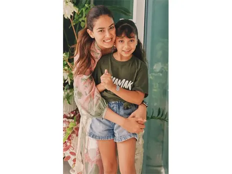 Mira Rajput with daughter Misha (Photo/Instagram@mira.kapoor)