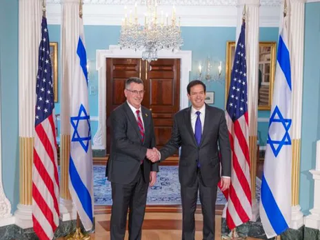 US Secretary Marco Rubio meets Israeli Foreign Minister Gidon Saar (Image: X/@SecRubio)