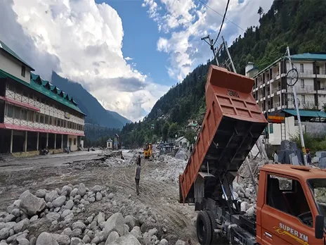 Restoration of Kiratpur–Manali NH-21 (Photo/ANI)