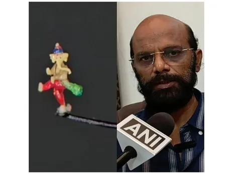 Micro-sculptor Ajay Kumar Mattewada (Image: ANI)