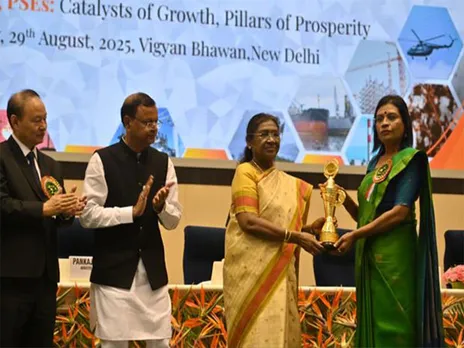 President Droupadi Murmu honours A Manimekhalai with SCOPE Eminence Award