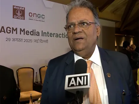 Oil and Natural Gas Corporation Chairman Arun Kumar Singh (Image: ANI)