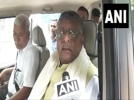 BJP MP Ravi Shankar Prasad. (Photo/ANI)
