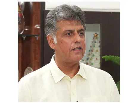 Senior Congress leader Manish Tewari (Photo/ANI)